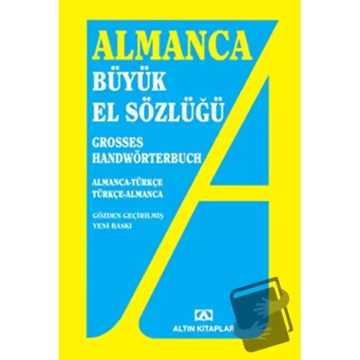 Almanca Büyük El Sözlüğü