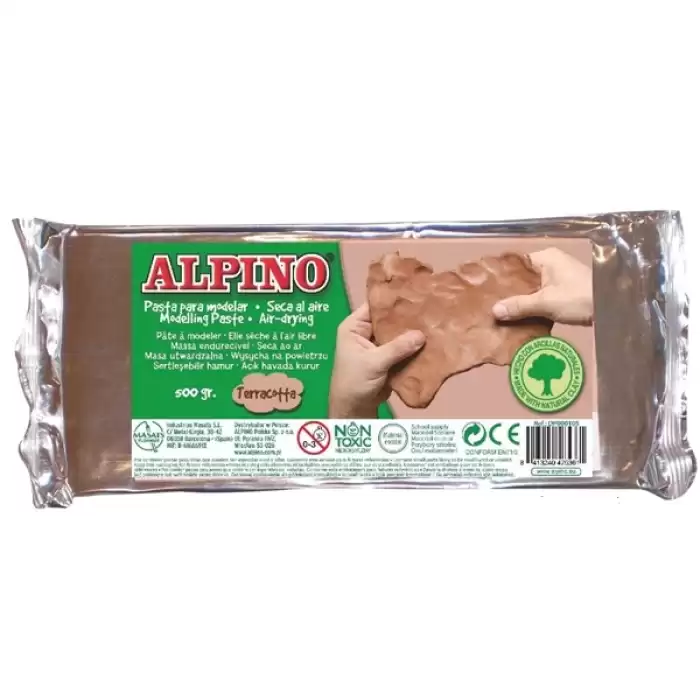 Alpino Seramik Hamuru 250 Gr Kahverengi Dp010105