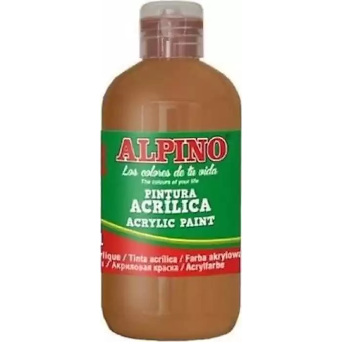 Alpino Sulu Boya Tempera 250 Ml Kahverengi Dm040177