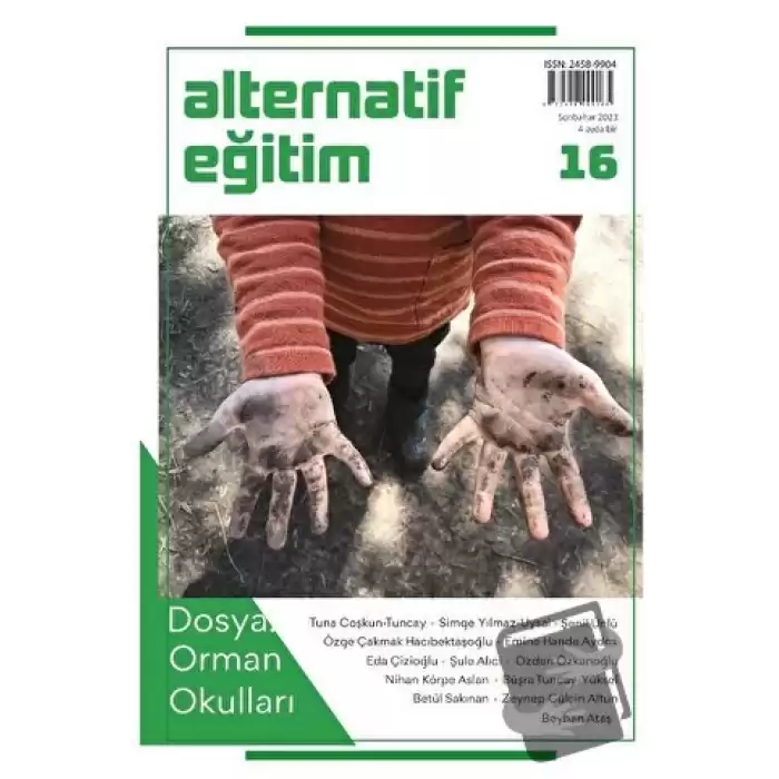 Alternatif Eğitim Dergisi 16. Sayı: Orman Okulları