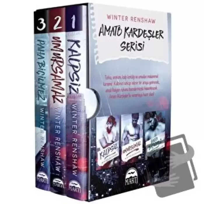 Amato Kardeşler Serisi (3 Kitap Takım)