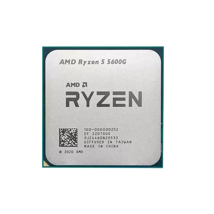 Amd Ryzen 5 5600G Tray 3.9 Ghz 6 Çekirdek 19Mb Cache Am4 7Nm Kutulusuz Fansız İşlemci