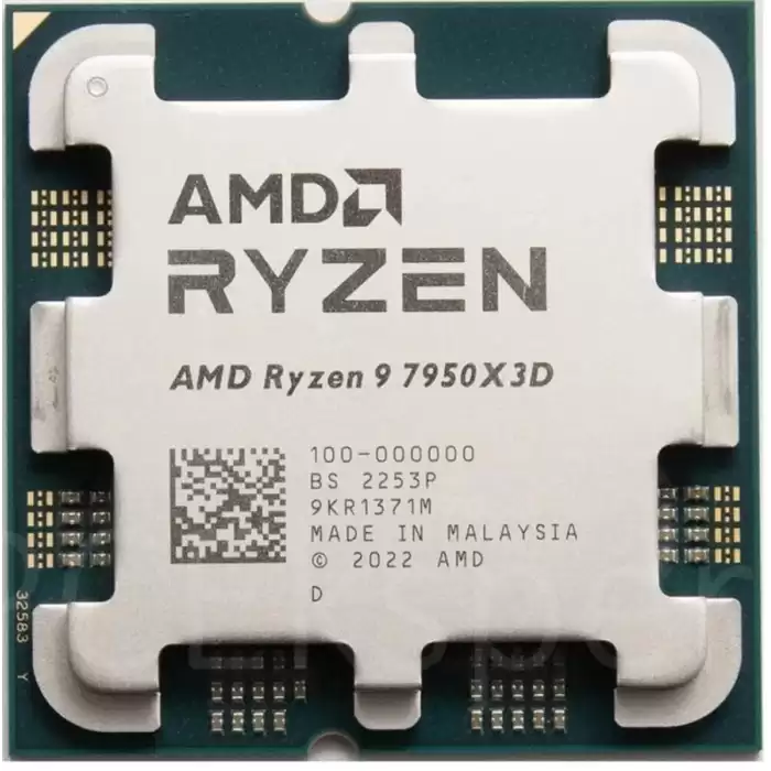 Amd Ryzen 9 7950X3D Tray 4.20Ghz 128Mb Am5 (Grafik Kart Var, Fan Yok) İşlemci Kutusuz