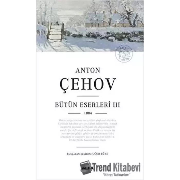 Anton Çehov Bütün Eserleri 3