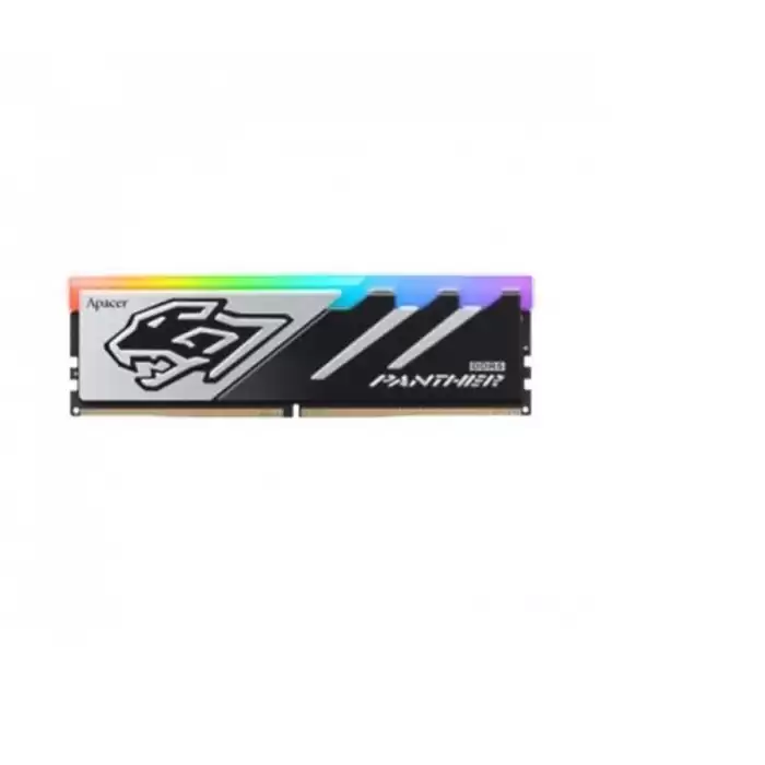 Apacer Panther Rgb 16Gb (1X16Gb) 5200Mhz Cl38 Ddr5 Soğutuculu Gaming Ram (Ah5U16G52C5229Baa-1)