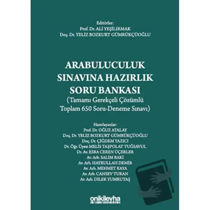 Arabuluculuk Sınavına Hazırlık Soru Bankası