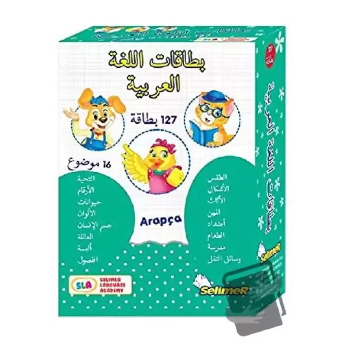 Arapça Dil Kartları 127 Kart