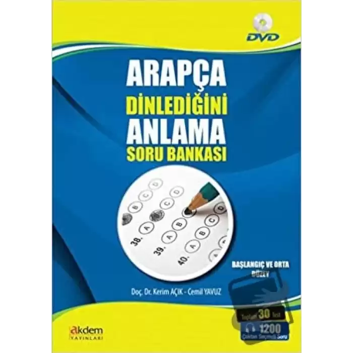 Arapça Dinlediğini Anlama Soru Bankası (Ciltli)