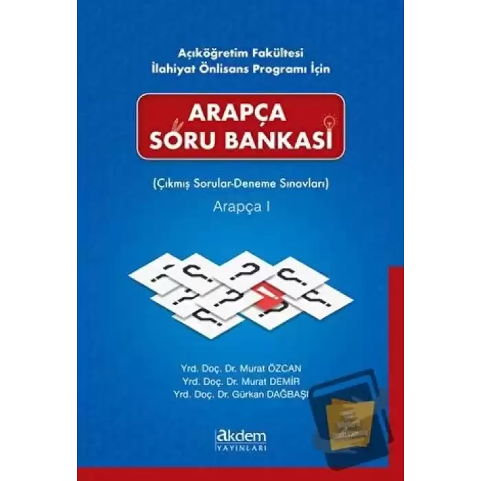 Arapça Soru Bankası 1