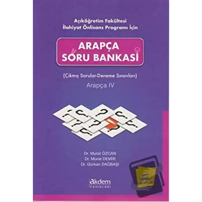 Arapça Soru Bankası 4