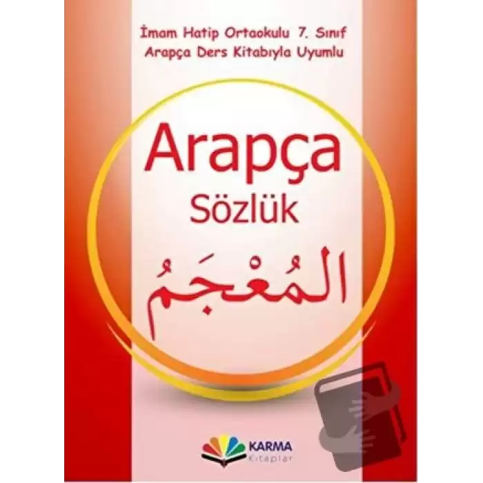 Arapça Sözlük 7. Sınıf