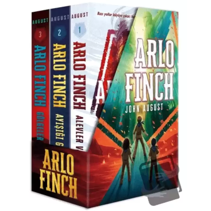 Arlo Finch 3 Kitap Takım - Ciltli (Kutulu)