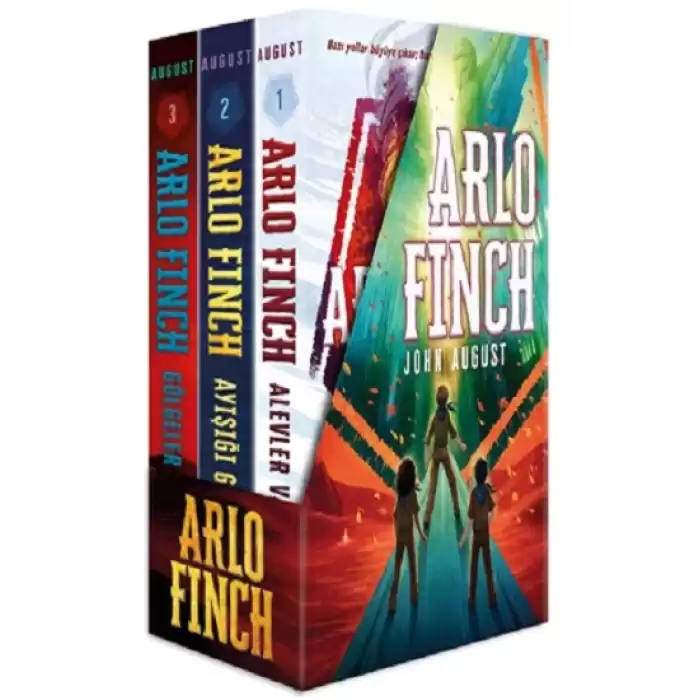 Arlo Finch 3 Kitap Takım (Kutulu + Ciltli)