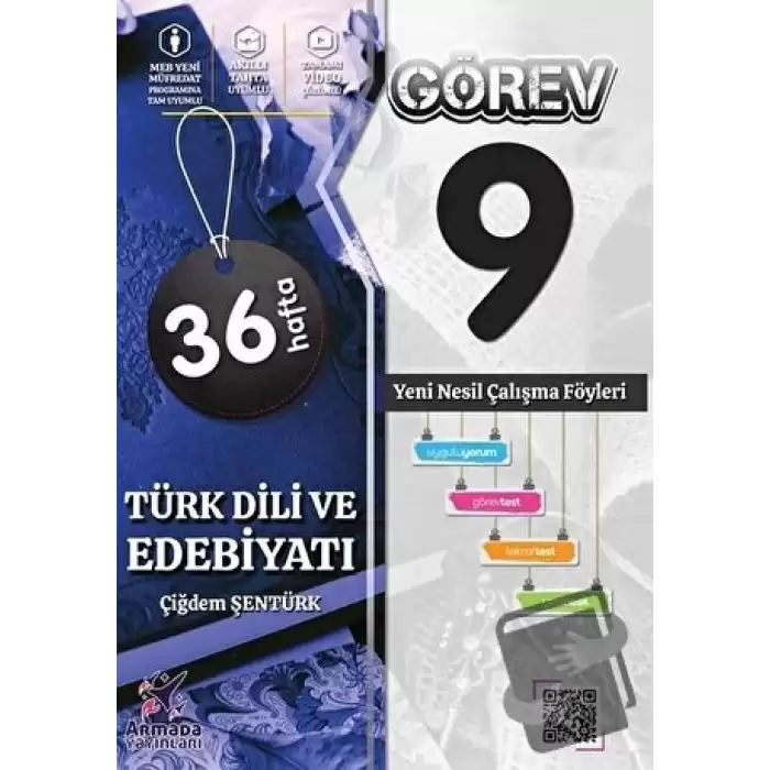 Armada 9. Sınıf Görev Türk Dili ve Edebiyatı Yeni Nesil Çalışma Föyleri