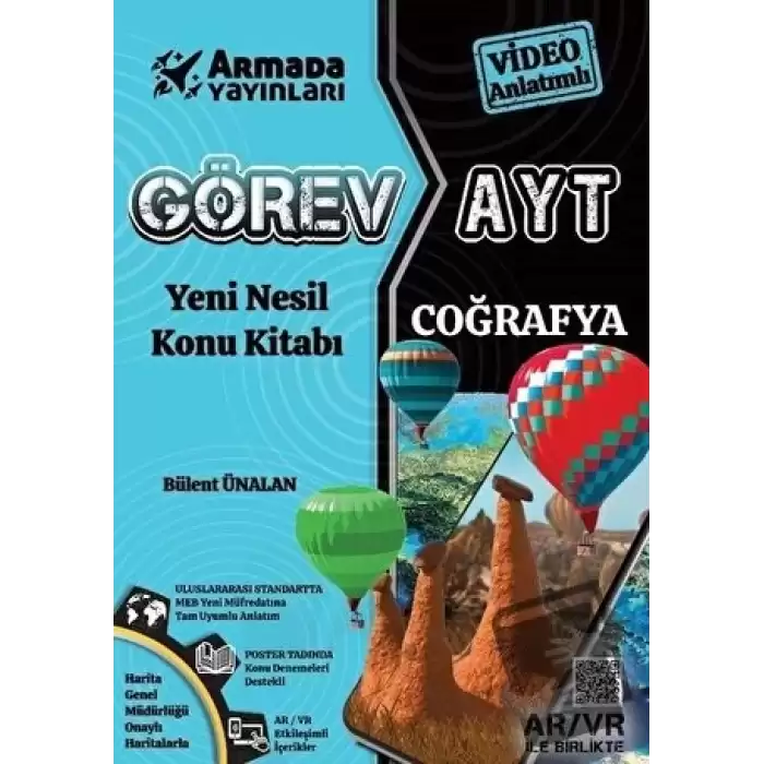 Armada Görev YKS AYT Coğrafya Konu Kitabı Yeni Nesil