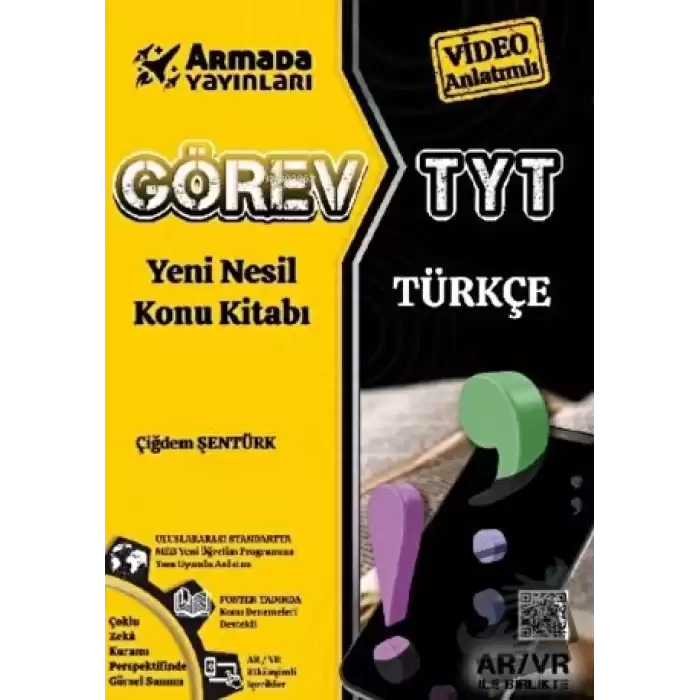 Armada Görev YKS TYT Türkçe Konu Kitabı Yeni Nesil