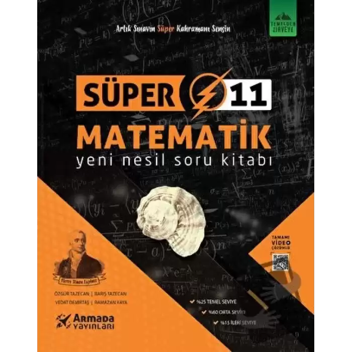 Armada Süper 11.Sınıf Matematik Yeni Nesil Soru Kitabı