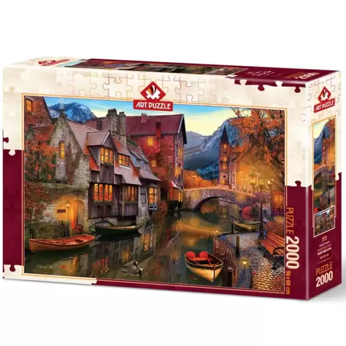 Art Puzzle 2000 Parça Kanal Boyu Evleri 5476