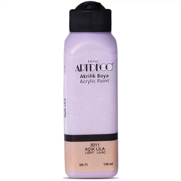 Artdeco Akrilik Boya 140 Ml Açık Lila 070R-3011