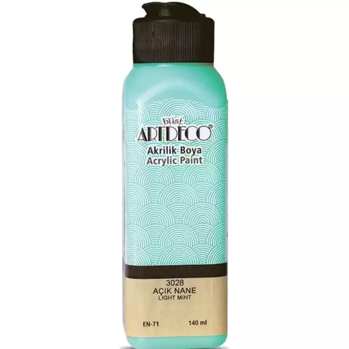 Artdeco Akrilik Boya 140 Ml Açık Nane 070R-3028