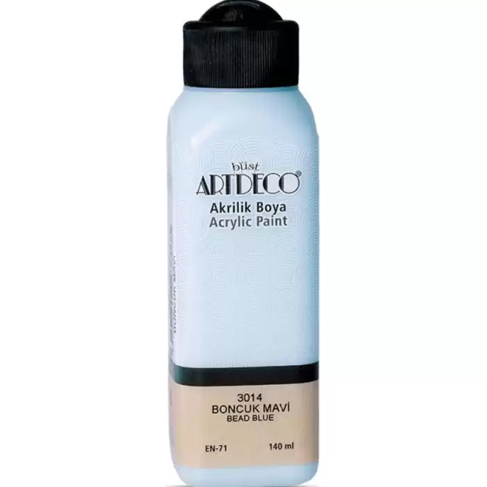 Artdeco Akrilik Boya 140 Ml Boncuk Mavi 070R-3014