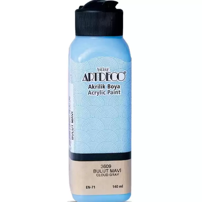 Artdeco Akrilik Boya 140 Ml Bulut Mavi 070R-3609