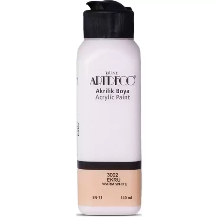 Artdeco Akrilik Boya 140 Ml Ekru Y-070R-3002