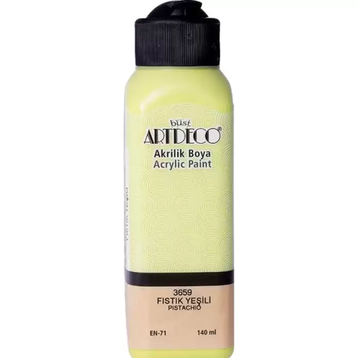 Artdeco Akrilik Boya 140 Ml Fıstık Yeşili 070R-3659