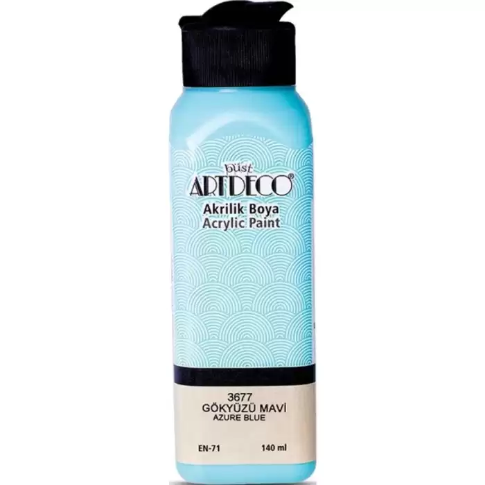 Artdeco Akrilik Boya 140 Ml Gökyüzü Mavi 070R-3677