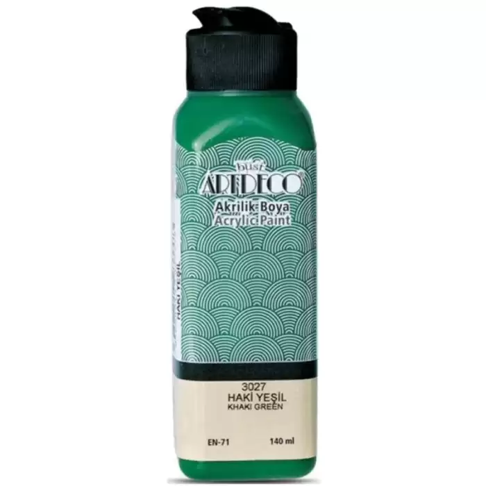 Artdeco Akrilik Boya 140 Ml Haki Yeşil 070R-3027