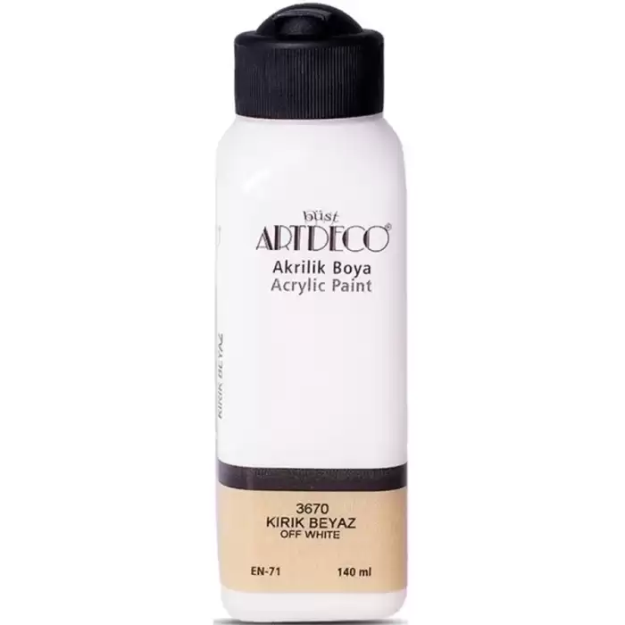 Artdeco Akrilik Boya 140 Ml Kırık Beyaz 070R-3670