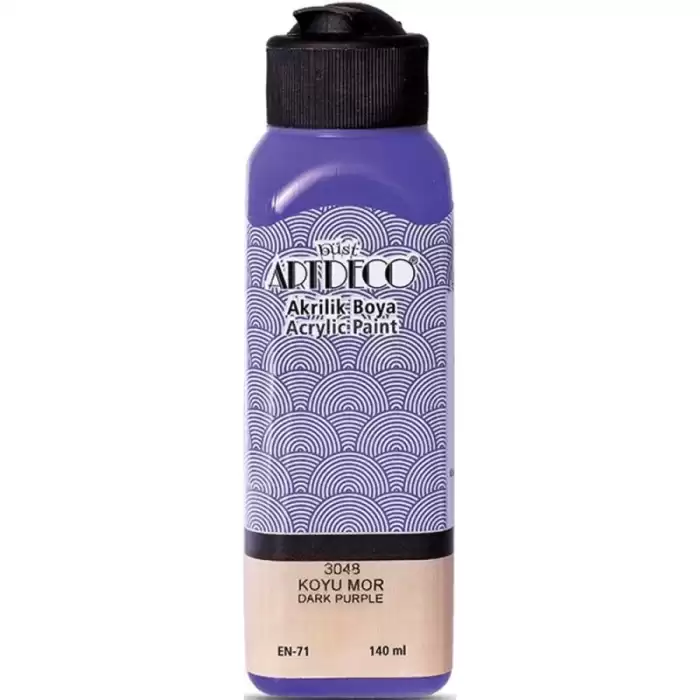 Artdeco Akrilik Boya 140 Ml Koyu Mor 070R-3048