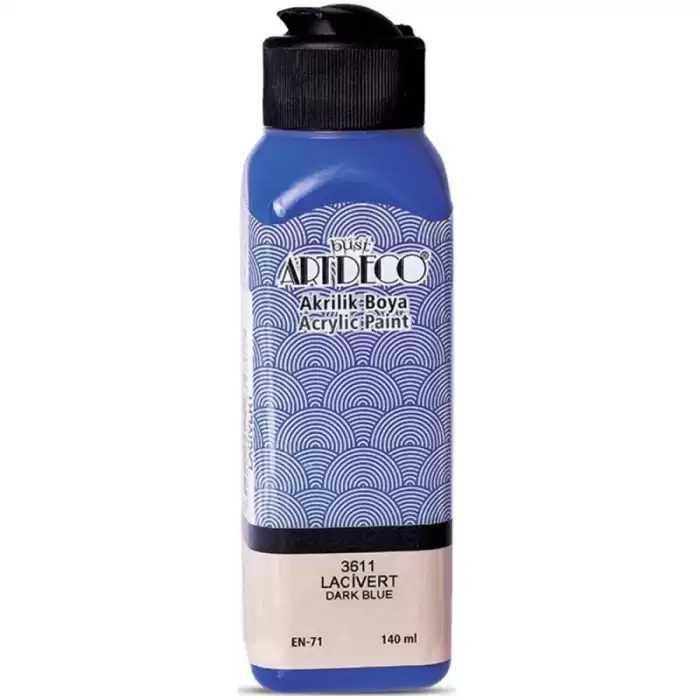 Artdeco Akrilik Boya 140 Ml Lacivert 070R-3611