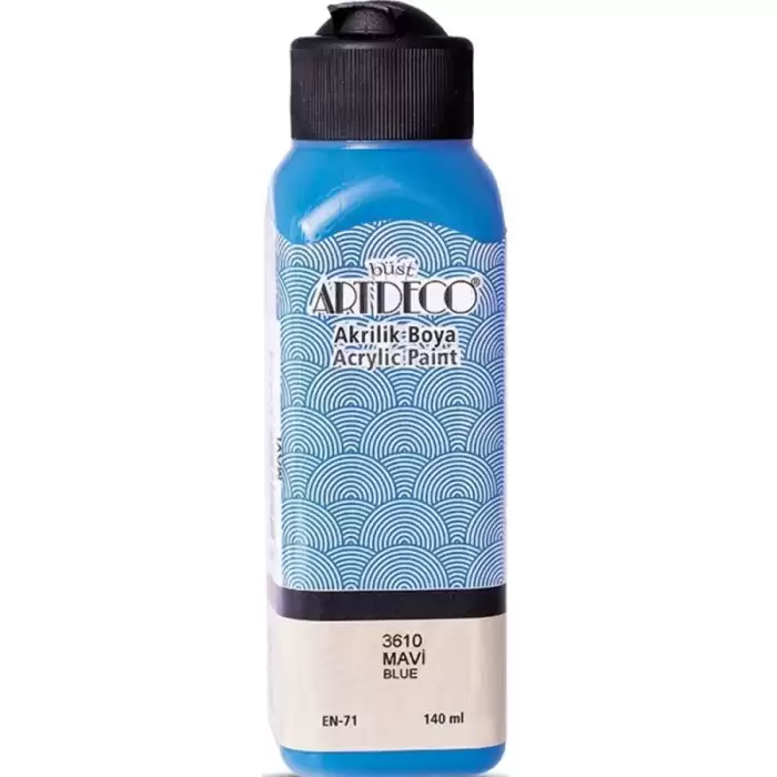 Artdeco Akrilik Boya 140 Ml Mavi 070R-3610