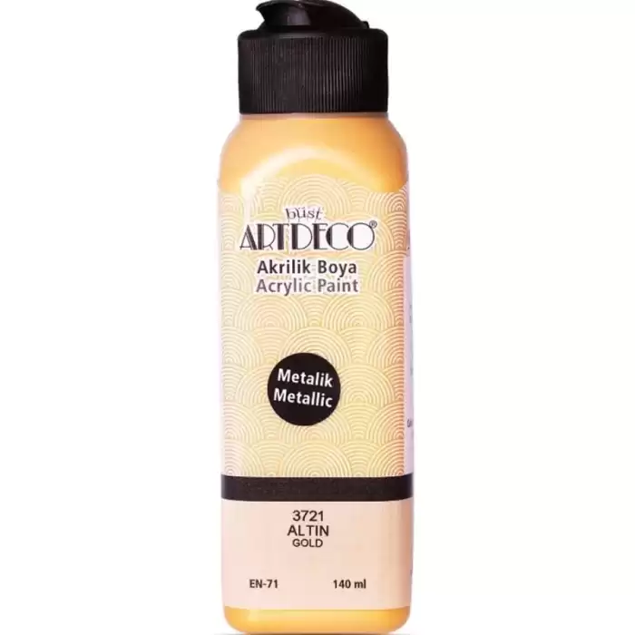 Artdeco Akrilik Boya 140 Ml Metalik Altın 071R-3721