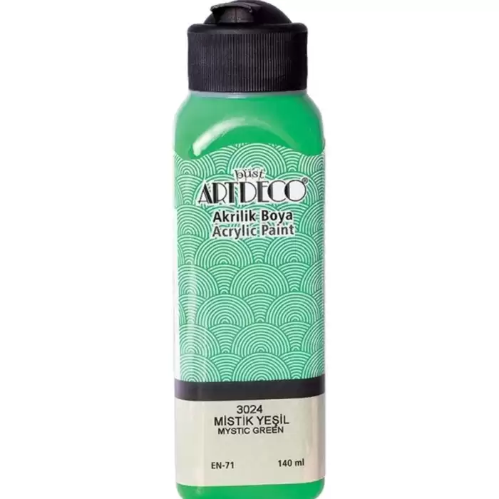 Artdeco Akrilik Boya 140 Ml Mistik Yeşil 070R-3024