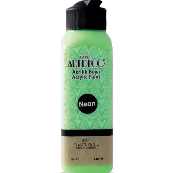 Artdeco Akrilik Boya 140 Ml Neon Yeşil Y-070R-950