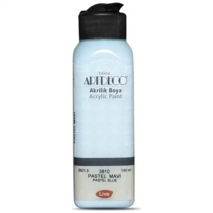 Artdeco Akrilik Boya 140 Ml Pastel Mavi 3810