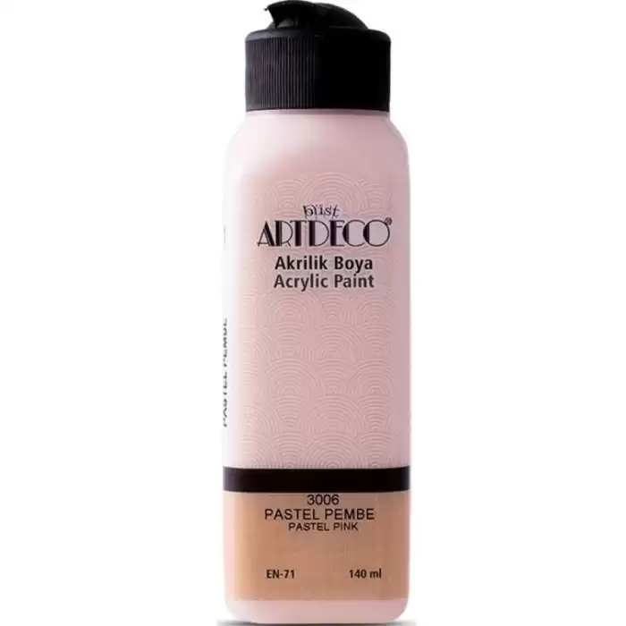 Artdeco Akrilik Boya 140 Ml Pastel Pembe 070R-3006