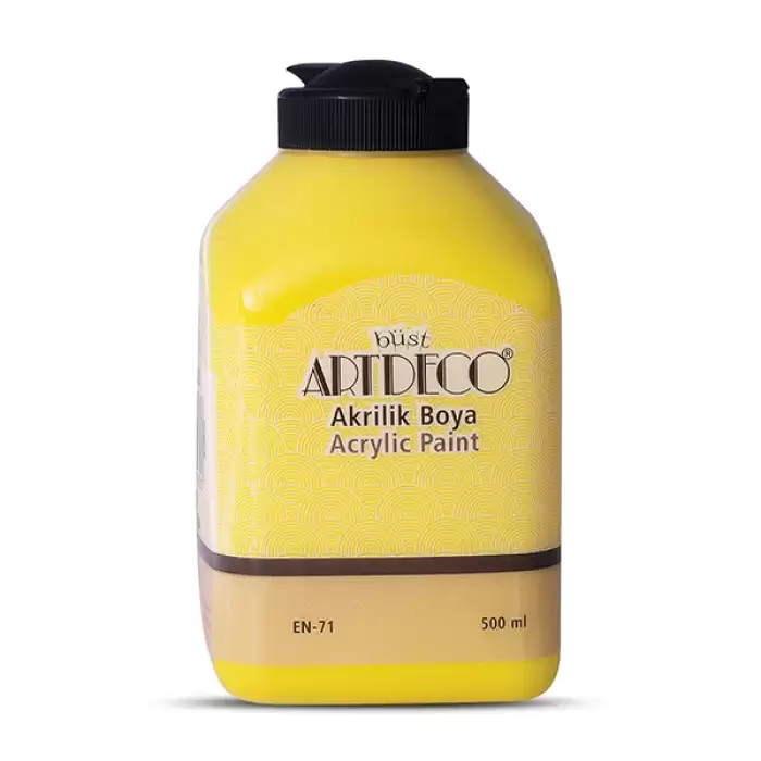 Artdeco Akrilik Boya 500 Ml Sarı 070L-3601