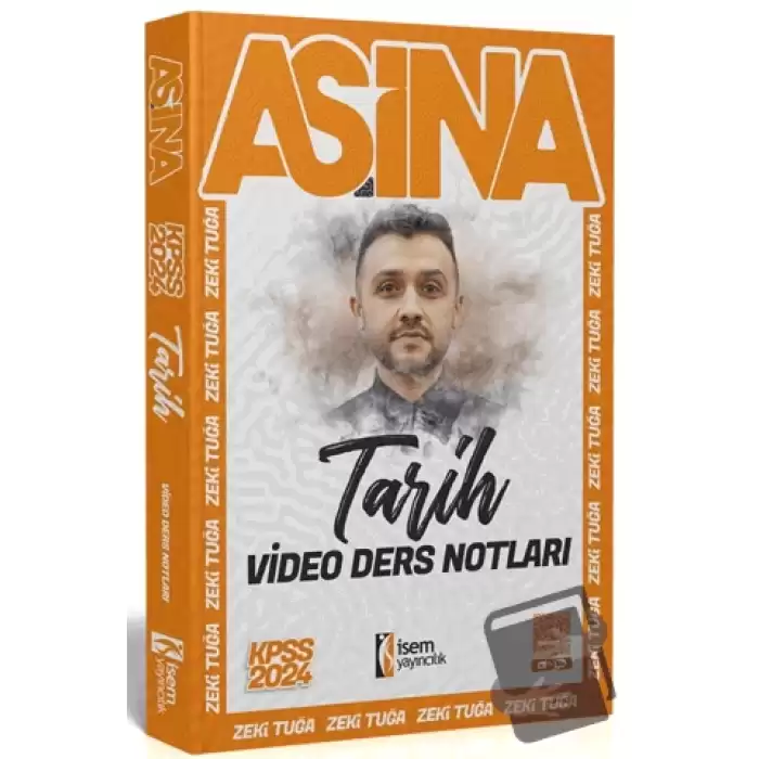 Aşina 2024 KPSS Tarih Ders Notu