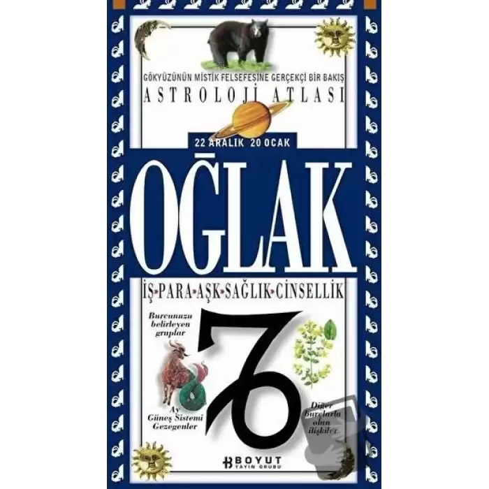 Astroloji Atlası Oğlak 22 Aralık / 20 Ocak İş - Para - Aşk - Sağlık - Cinsellik