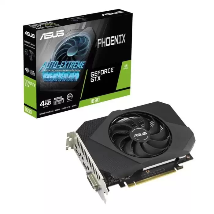 Asus Geforce Gtx1630 Ph-Gtx1630-4G 4Gb Gddr6 64Bit 1815Mhz Oc Dvı Hdmı Dp Ekran Kartı