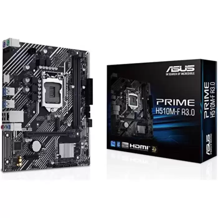 Asus Prıme H510M-F R3.0 Intel H470 Lga1200 Ddr4 3200 Hdmı M2 Anakart