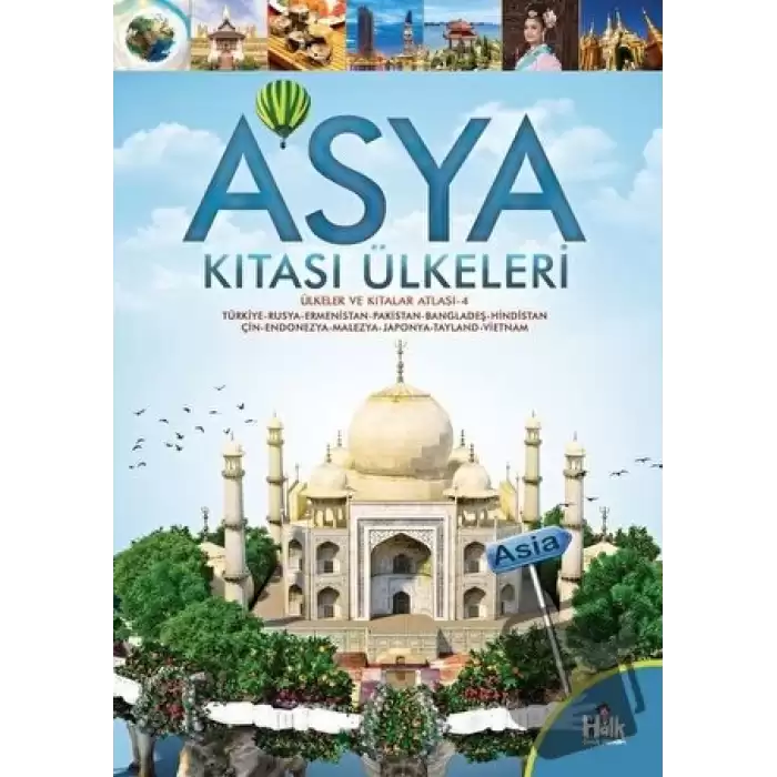 Asya Kıtası Ülkeleri - Ülkeler ve Kıtalar Atlası 4