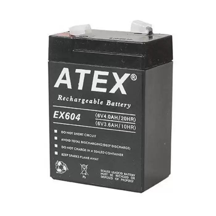 Atex Lt-44 4V 4.4Ah Fener Aküsü