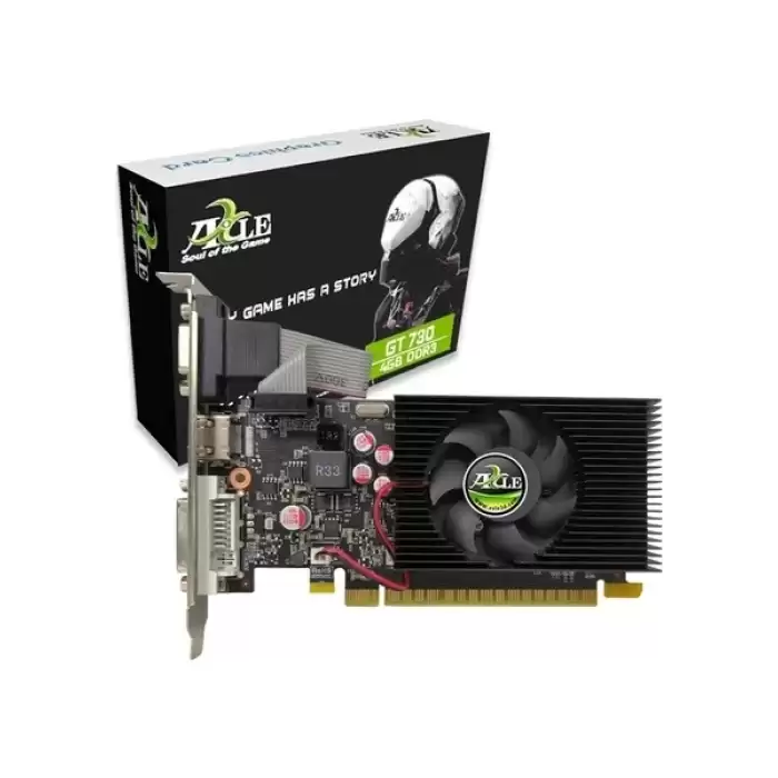 Axle Gt730 Pcı-E 4G Ddr3 128Bits Crt-Dvı-Hdmı Lp Ekran Kartı