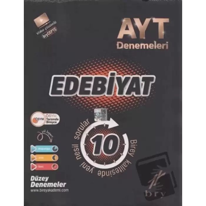 AYT Edebiyat 10 Deneme Birey Yayınları