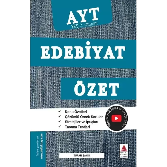 AYT Edebiyat Özet (YKS 2. Oturum)