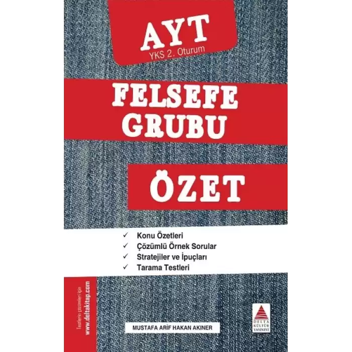 AYT Felsefe Grubu Özet (YKS 2. Oturum)